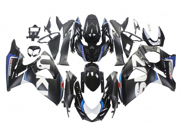 Acquista Carena Moto Suzuki GSXR 1000 2009-2016 - Nero Opaco Bianco Blu