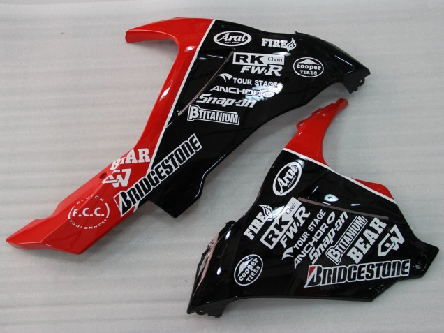 Acquista Carena Moto Suzuki GSXR 1000 2009-2016 - Rosso Nero Bianco 13
