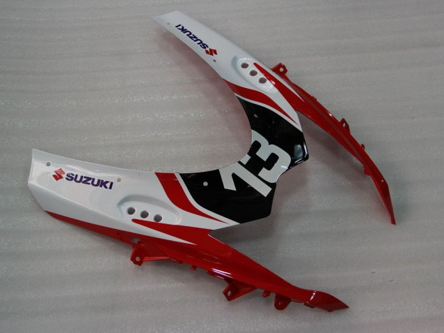 Acquista Carena Moto Suzuki GSXR 1000 2009-2016 - Rosso Nero Bianco 13