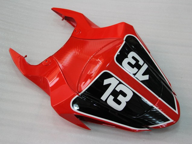 Acquista Carena Moto Suzuki GSXR 1000 2009-2016 - Rosso Nero Bianco 13