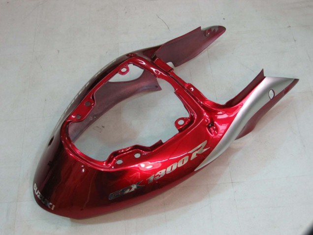 Acquista Carena Moto Suzuki GSXR 1300 Hayabusa 1996-2007 - Argento Rosso Hayabusa