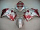 Acquista Carena Moto Suzuki GSXR 1300 Hayabusa 1996-2007 - Argento Rosso Hayabusa