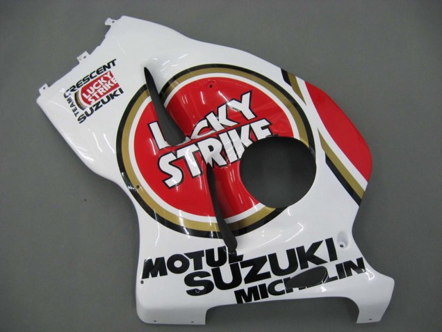 Acquista Carena Moto Suzuki GSXR 1300 Hayabusa 1996-2007 - Bianco Rosso Motul