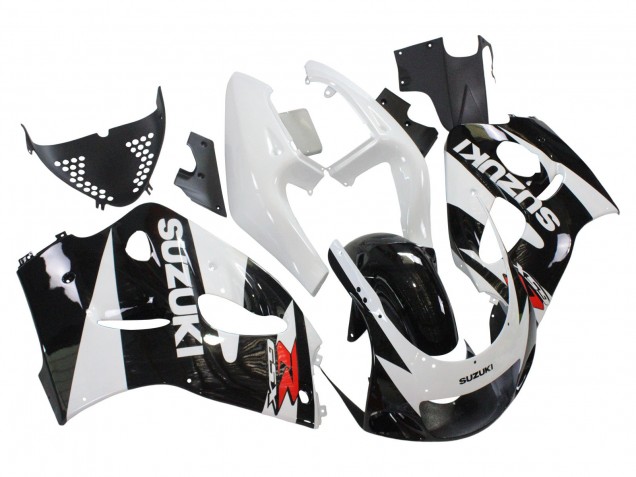 Acquista Carena Moto Suzuki GSXR 600 / GSXR 750 1996-2000 - Nero Bianco