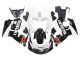 Acquista Carena Moto Suzuki GSXR 600 / GSXR 750 1996-2000 - Nero Bianco