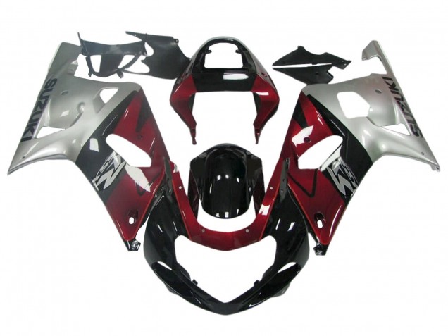 Acquista Carena Moto Suzuki GSXR 600 / GSXR 750 1996-2000 - Blu Scuro Bianco