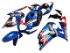 Acquista Carena Moto Suzuki GSXR 600 / GSXR 750 2001-2003 - Blu Rosso Corsa