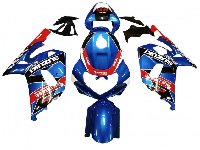 Acquista Carena Moto Suzuki GSXR 600 / GSXR 750 2001-2003 - Blu Rosso Corsa