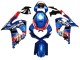 Acquista Carena Moto Suzuki GSXR 600 / GSXR 750 2001-2003 - Blu Rosso Corsa