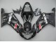 Acquista Carena Moto Suzuki GSXR 600 / GSXR 750 2001-2003 - Nero Lucido Rosso Bianco