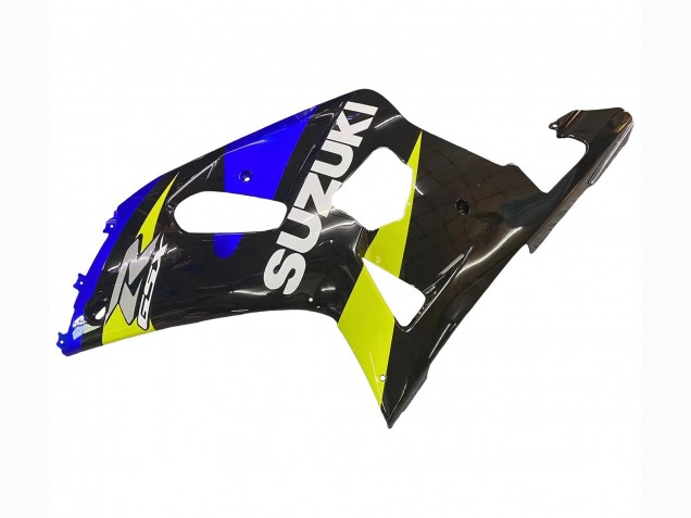 Acquista Carena Moto Suzuki GSXR 600 / GSXR 750 2001-2003 - Blu Giallo Nero Lucido
