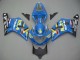 Acquista Carena Moto Suzuki GSXR 600 / GSXR 750 2001-2003 - Blu Giallo Nero Motul Rizla