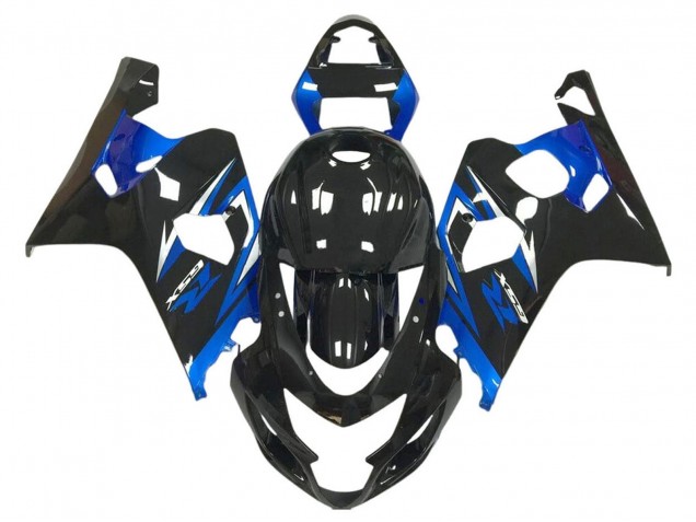 Acquista Carena Moto Suzuki GSXR 600 / GSXR 750 2004-2005 - Nero Lucido Blu