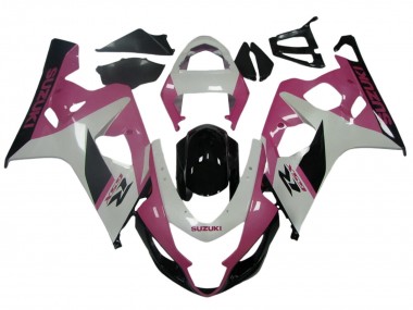 Acquista Carena Moto Suzuki GSXR 600 / GSXR 750 2004-2005 - Bianco Rosa Nero