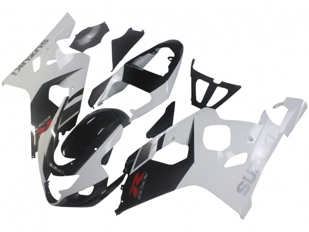 Acquista Carena Moto Suzuki GSXR 600 / GSXR 750 2004-2005 - Bianco Nero Rosso