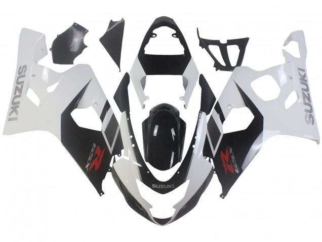 Acquista Carena Moto Suzuki GSXR 600 / GSXR 750 2004-2005 - Bianco Nero Rosso