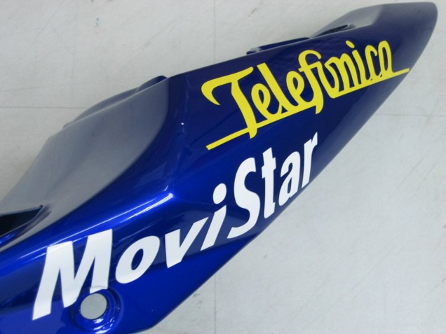 Acquista Carene Moto Suzuki GSXR 600 / GSXR 750 2004-2005 - Blu Bianco Giallo Verde Telefonica Motul MoviStar