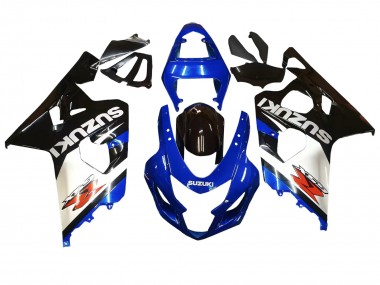Acquista Carena Moto Suzuki GSXR 600 / GSXR 750 2004-2005 - Blu Bianco Nero