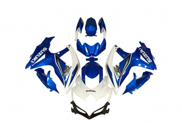 Acquista Carena Moto Suzuki GSXR 600 / GSXR 750 2006-2007 - Bianco Blu