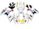 Acquista Carena Moto Suzuki GSXR 600 / GSXR 750 2006-2007 - Bianco Rosso Giallo Motul
