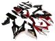 Acquista Carena Moto Suzuki GSXR 600 / GSXR 750 2006-2007 - Rosso Bianco Nero Giallo