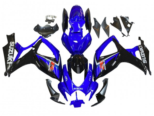 Acquista Carena Moto Suzuki GSXR 600 / GSXR 750 2006-2007 - Blu Nero Rosso