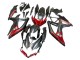 Acquista Carena Moto Suzuki GSXR 600 / GSXR 750 2008-2010 - Nero Opaco Rosso