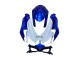 Acquista Kit Carena Moto Suzuki GSXR 600 / GSXR 750 2008-2010 - Blu Bianco Rosso