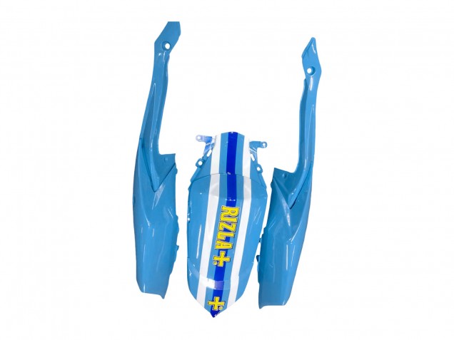 Acquista Carena Moto Suzuki GSXR 600 / GSXR 750 2008-2010 - Blu Giallo Rizla