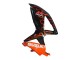 Acquista Carena Moto Suzuki GSXR 600 / GSXR 750 2008-2010 - Nero Lucido Arancia Fiamma