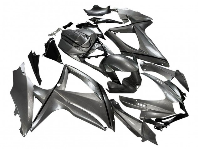 Acquista Carena Moto Suzuki GSXR 600 / GSXR 750 2008-2010 - Grigio Opaco Nero
