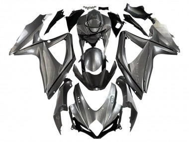Acquista Carena Moto Suzuki GSXR 600 / GSXR 750 2008-2010 - Grigio Opaco Nero