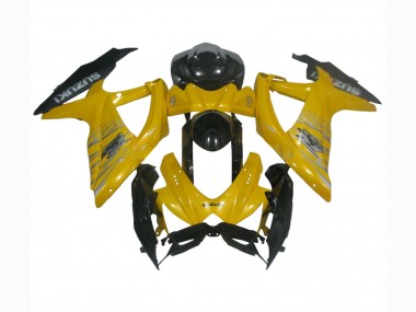 Acquista Carena Moto Suzuki GSXR 600 / GSXR 750 2008-2010 - Giallo Nero Lucido