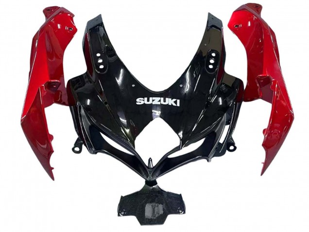 Acquista Carena Moto Suzuki GSXR 600 / GSXR 750 2008-2010 - Rosso Nero Lucido