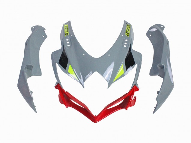Acquista Carena Moto Suzuki GSXR 600 / GSXR 750 2008-2010 - Grigio Giallo Rosso