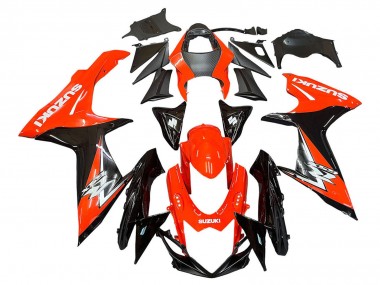 Acquista Kit Carena Moto Completo Suzuki GSXR 600 / GSXR 750 2011-2024 - Rosso Nero Lucido