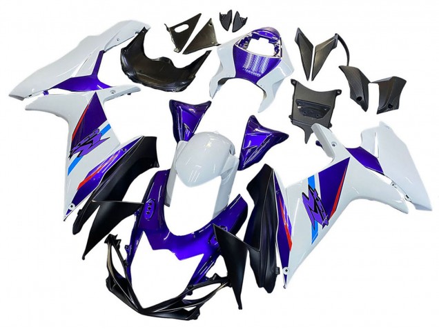 Acquista Carena Moto Suzuki GSXR 600 / GSXR 750 2011-2024 - Blu Viola Bianco