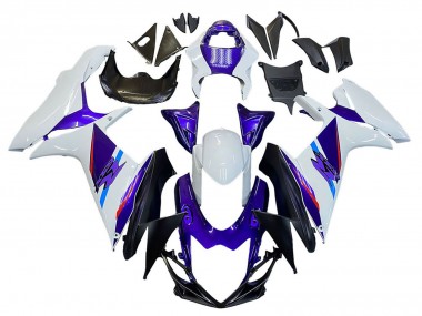 Acquista Carena Moto Suzuki GSXR 600 / GSXR 750 2011-2024 - Blu Viola Bianco