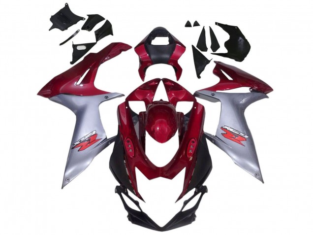 Acquista Carena Moto Suzuki GSXR 600 / GSXR 750 2011-2024 - Rosso Argento