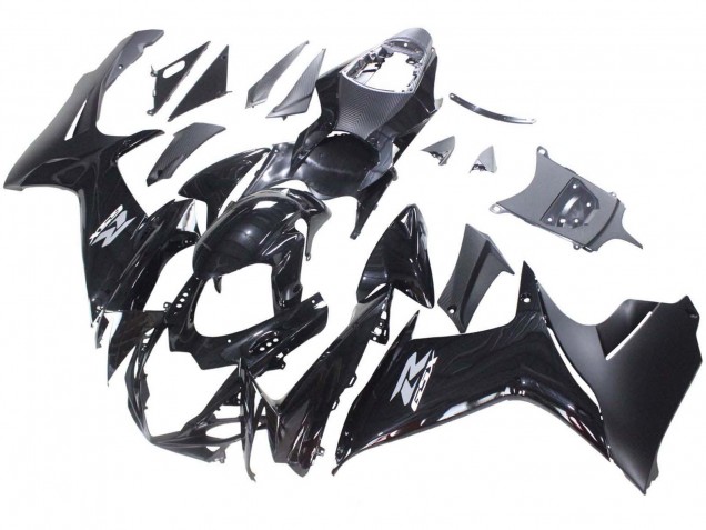 Acquista Carena Moto Suzuki GSXR 600 / GSXR 750 2011-2024 - Nero Lucido Nero Opaco Bianco Decal