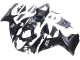 Acquista Carena Moto Suzuki GSXR 600 / GSXR 750 2011-2024 - Nero Lucido Nero Opaco Bianco Decal