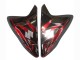 Acquista Carena Moto Suzuki GSXR 600 / GSXR 750 2011-2024 - Nero Lucido Rosso Fiamma