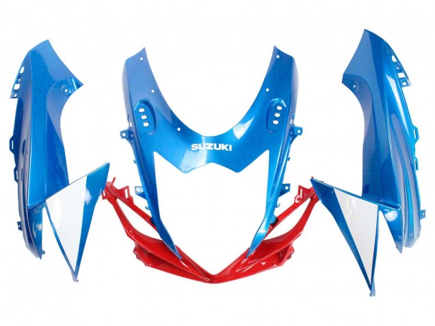 Acquista Carena Moto Suzuki GSXR 600 / GSXR 750 2011-2024 - Blu Bianco Rosso