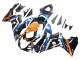 Acquista Carena Moto Suzuki GSXR 600 / GSXR 750 2011-2024 - Azzurro Chiaro Arancia Nero Bianco Squalo 46