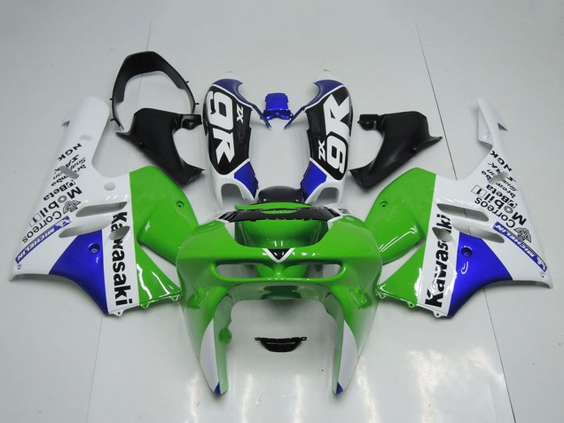 Acquista Carena Moto Kawasaki ZX9R 1994-1997 - Verde Bianco Blu
