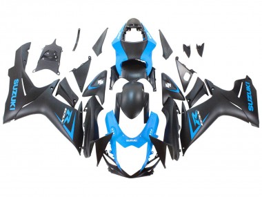 Acquista Carena Moto Suzuki GSXR 600 / GSXR 750 2011-2024 - Blu Nero Opaco