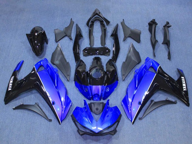 Acquista Kit Carena Moto Yamaha YZF R3/R25 2015-2018 - Blu Nero Lucido