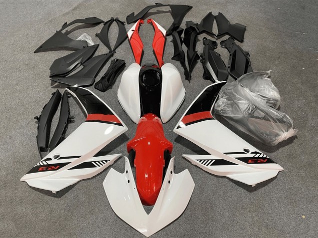 Acquista Kit Carena Moto Yamaha YZF R3/R25 2015-2018 - Bianco Rosso Nero