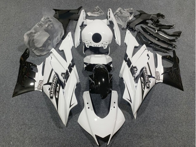 Acquista Carena Moto Yamaha YZF R3/R25 2019-2021 - Bianco Nero Lucido