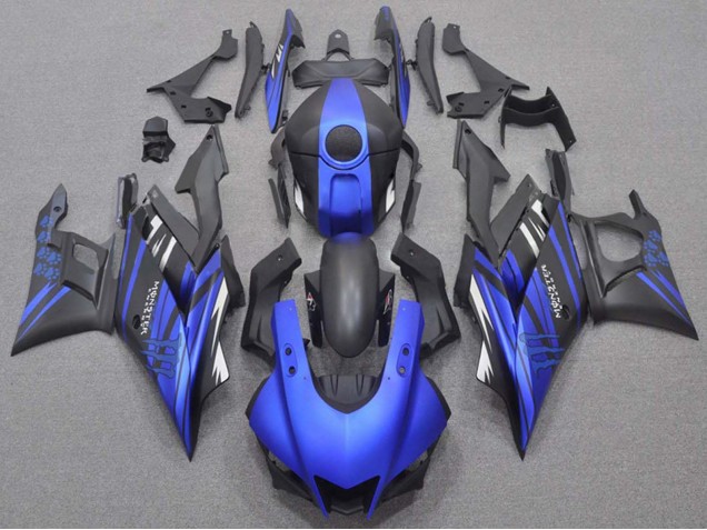 Acquista Carena Moto Yamaha YZF R3/R25 2019-2021 - Blu Nero Opaco Mostro